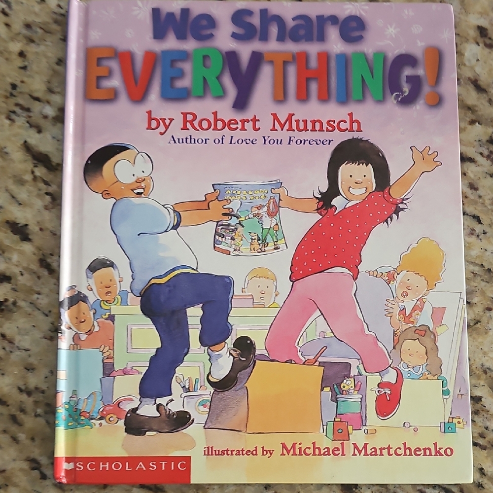 3/$15💢 We Share Everything Book By MICHAEL MARTCHENKO.
